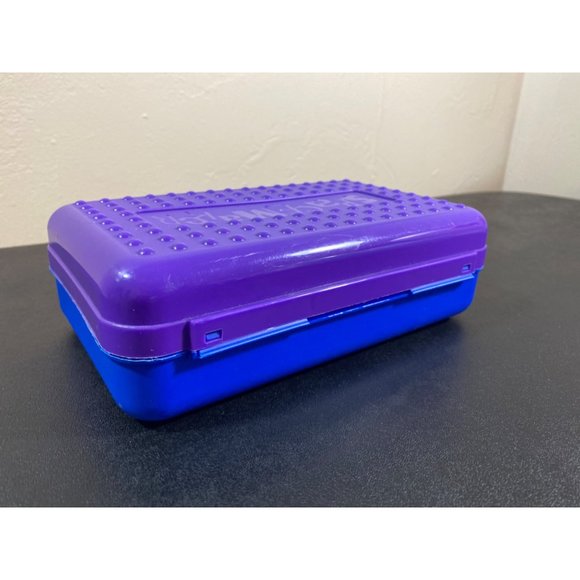 Spacemaker Office 9s Spacemaker Pencil Art Box School Retro Plastic